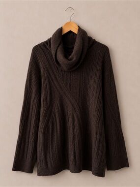 Inhabit Cashmere Blend Cowl Neck Sweater – Size M